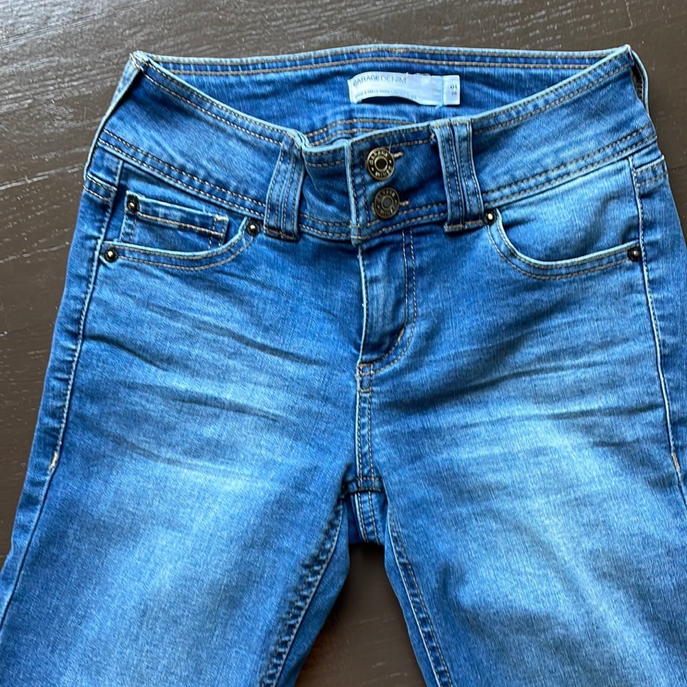 NWOT Garage Low Rise Flare jeans